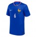 Maillot de foot France Eduardo Camavinga #6 Domicile vêtements Europe 2024 Manches Courtes